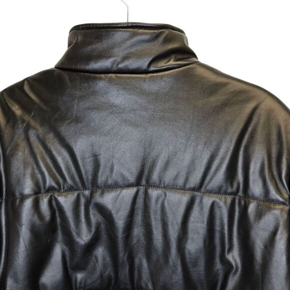 SHEIN Women's L Black Zip Puffer Crop Jacket - Picture 7 of 16